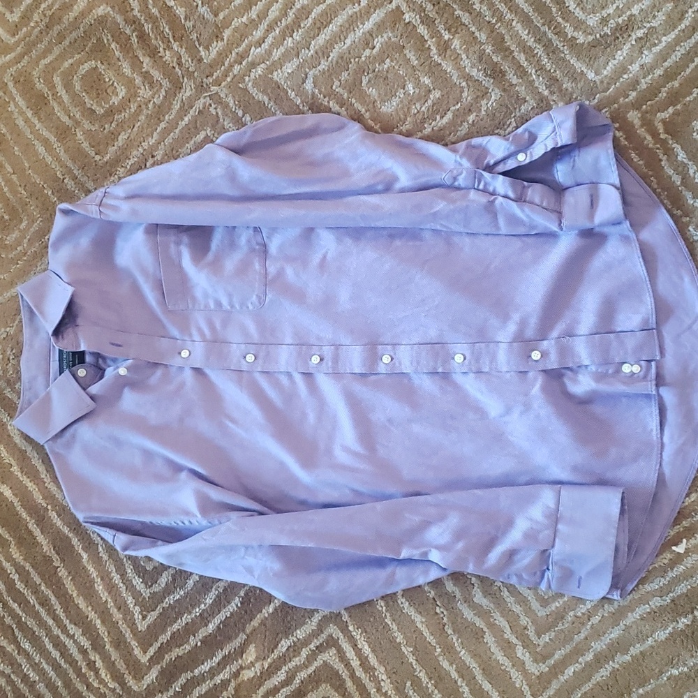 Nordstrom Men's Button-Shirt Purple